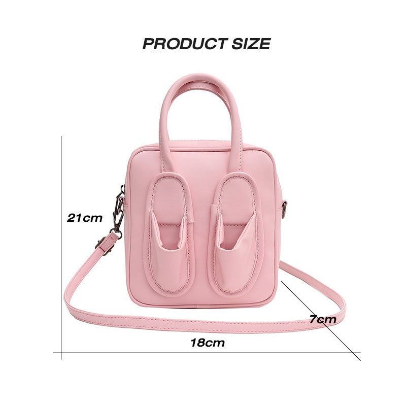 MISCHA Túi Đeo Chéo Vai Hình Vuông Nhỏ Màu Trơn Thiết Kế Di Động Mới Cho Nữ