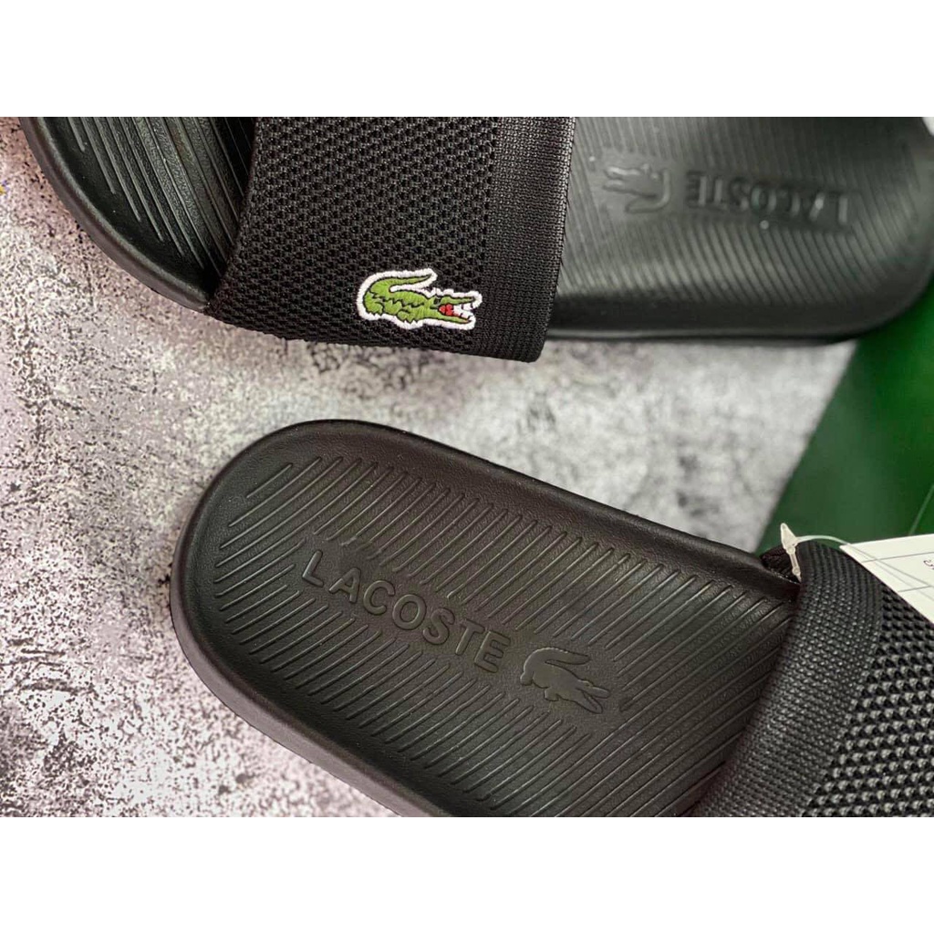Dép L.a.c.o.s.t.e Màu Đen