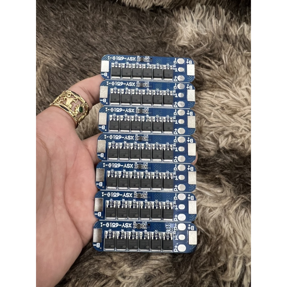 Mạch 1s 15A sạc bảo vệ pin Lithium-ion 18650. BN.