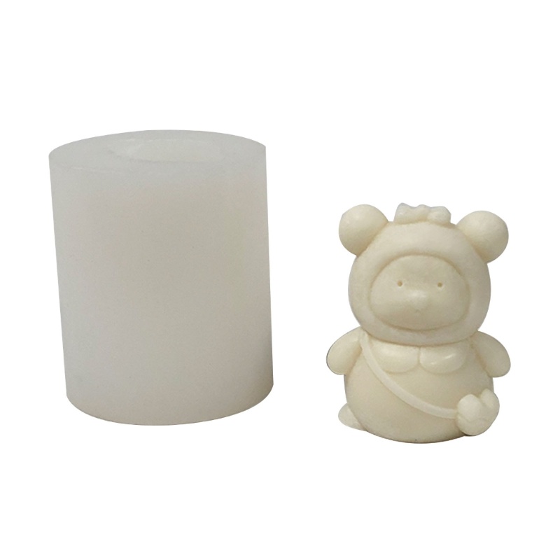 Khuôn Silicon Làm Xà Phòng DIY Hình Động Vật Dễ Thương