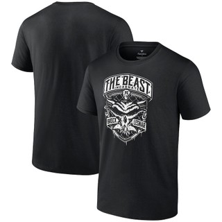 Áo thun đen in hình brock lesnar suplex 2023 thời trang cho nam áo thun in hình quái vật lesnar beast incarnate dễ thương