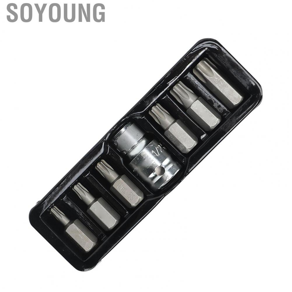 Soyoung Steel Wrench  Convenient YT-0410 Hardness Socket Safe for Car