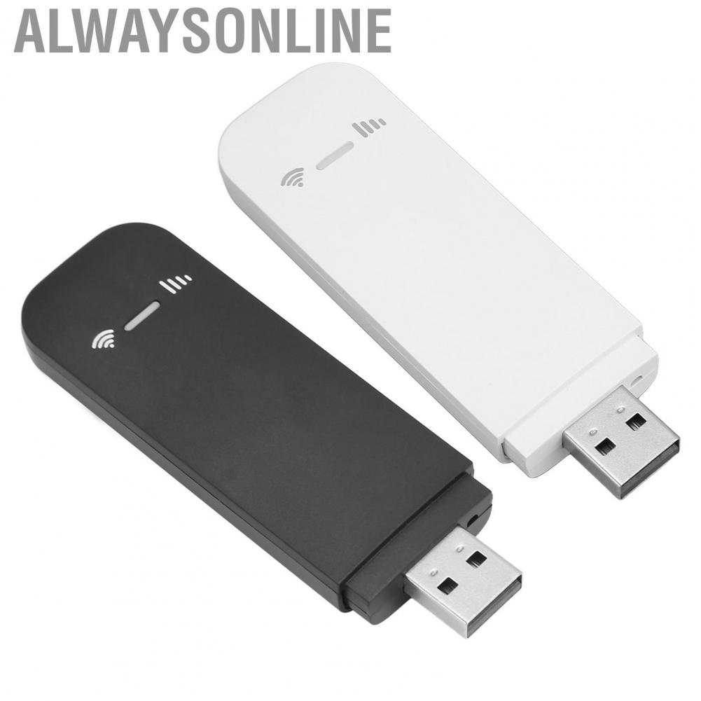Alwaysonline Portable  Hotspot USB Easy To Use Wide Coverage Area Compact 150Mbps for Outdoor