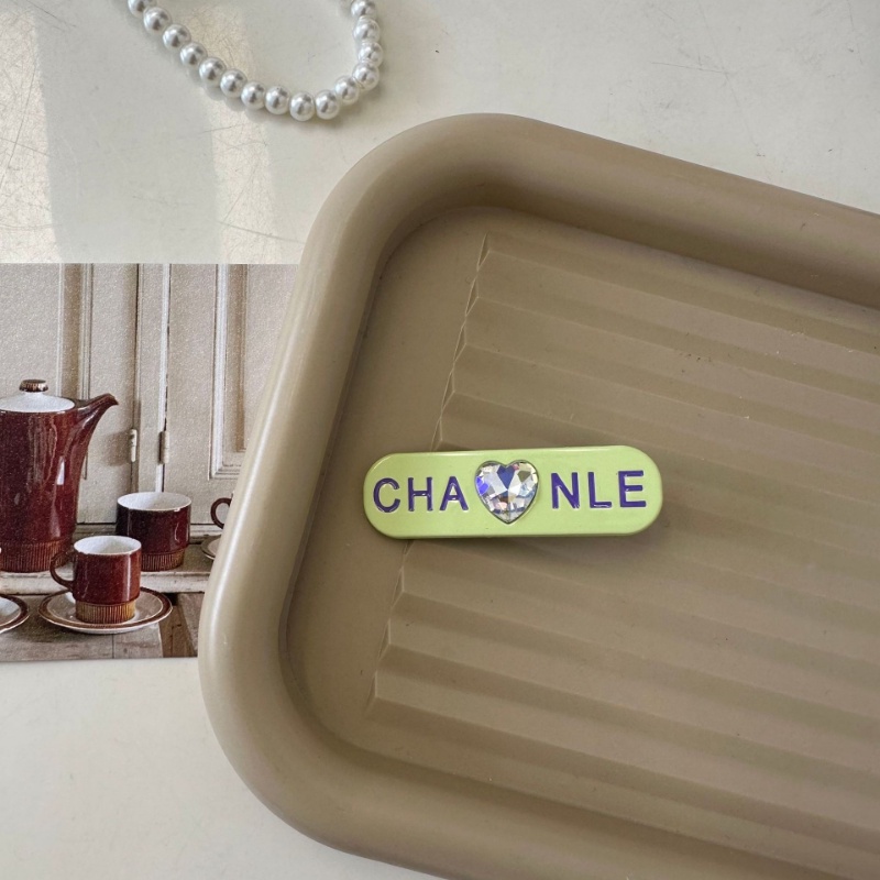 Kẹp Tóc Đính Đá Hình Trái Tim Phong Cách Pháp Cho Nữ