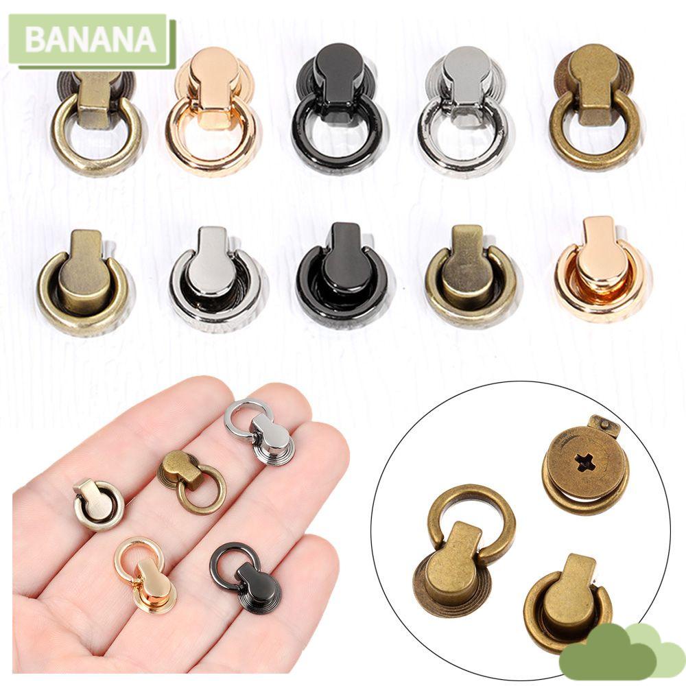 Set 1 5 Kẹp Túi Xách 5 Màu Hình Chữ O Bằng Kim Loại