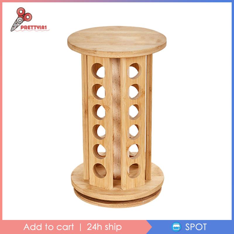 Giá Đỡ Chai Tinh Dầu 36 Lỗ Ổn Định Tiện Dụng Cho Sơn Móng Tay Prettyia1