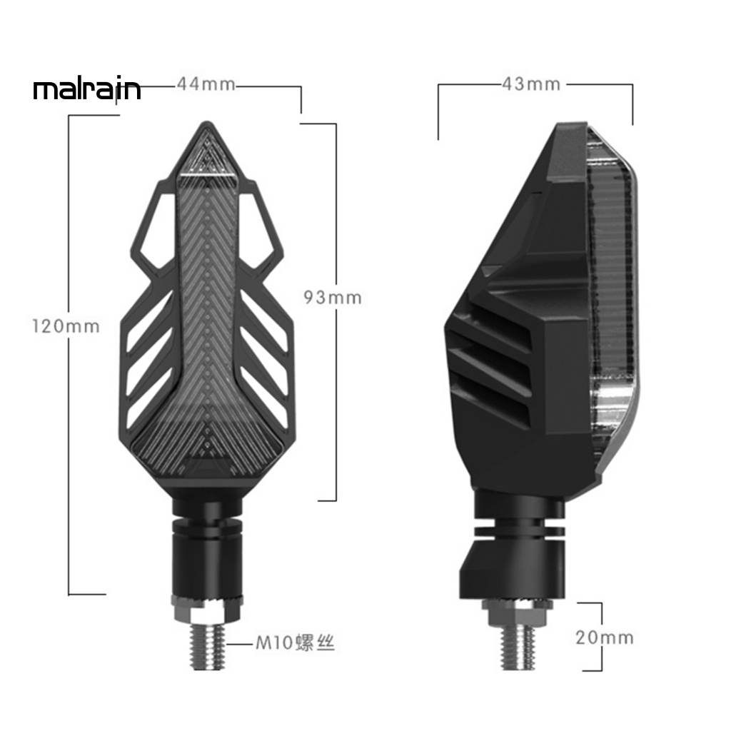 Bộ 2 Đèn LED Tín Hiệu 12V Chất Lượng Cao Dành Cho Xe Mô Tô