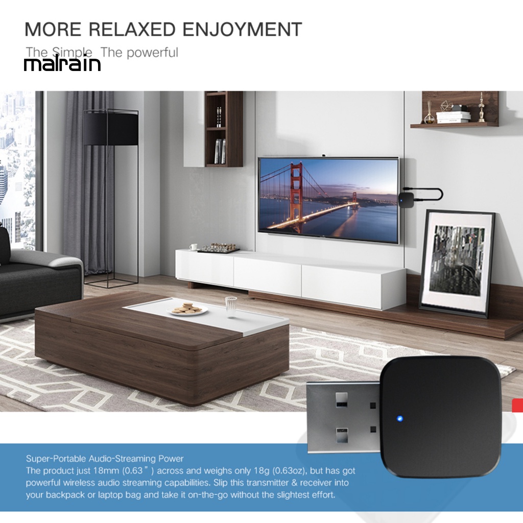 Bộ Thiết Bị Truyền Nhận Âm Thanh Bluetooth 5.0 KN324 2 Trong 1 Chuyên Dụng Cho Xe Hơi