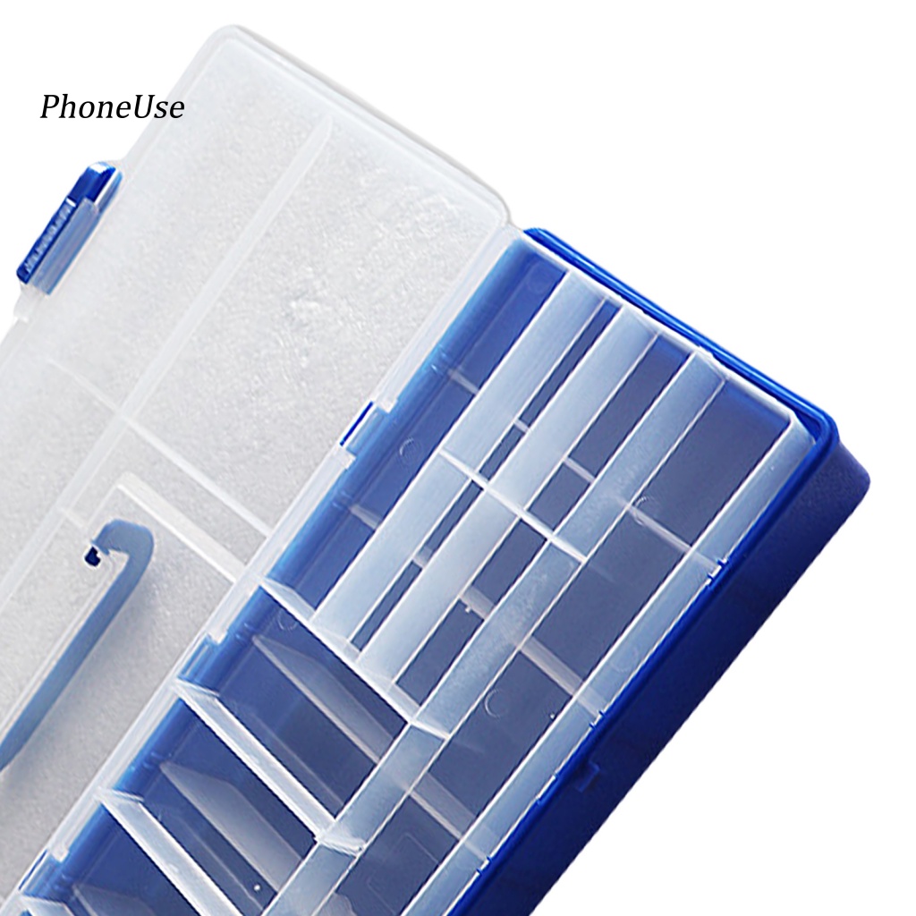 Hộp Đựng Mồi Câu Cá Bằng PU Hai Lớp Sức Chứa Lớn Đa Năng Có Thể Tháo Rời