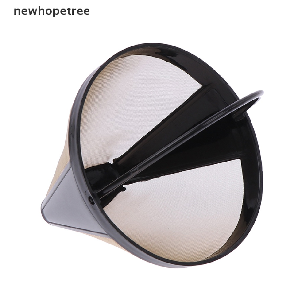 Dụng Cụ Lọc Cà Phê Hình Nón Tay Cầm Có Thể Giặt Và Tái Sử Dụng