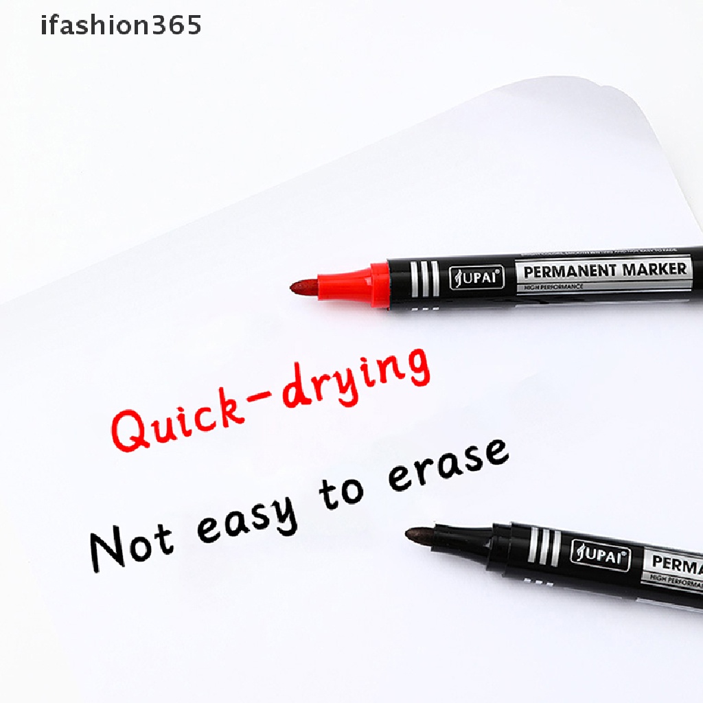 Bút Đánh Dấu Hai Đầu Ngòi 2.8Mm 2.8Mm Chống Nước Màu Đen / Xanh Dương / Đỏ Dùng Trong Trường Học / Văn Phòng