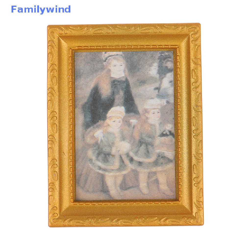 Khung Ảnh Dùng Trang Trí Nhà Búp Bê 1: 12 DIY