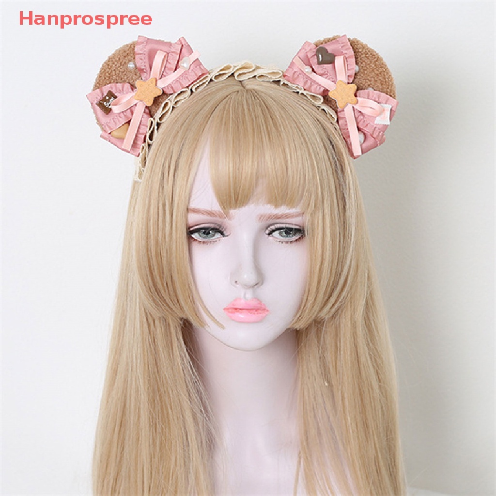 Hanprospree > Băng Đô Tai Gấu Bông Hóa Trang Lolita KC