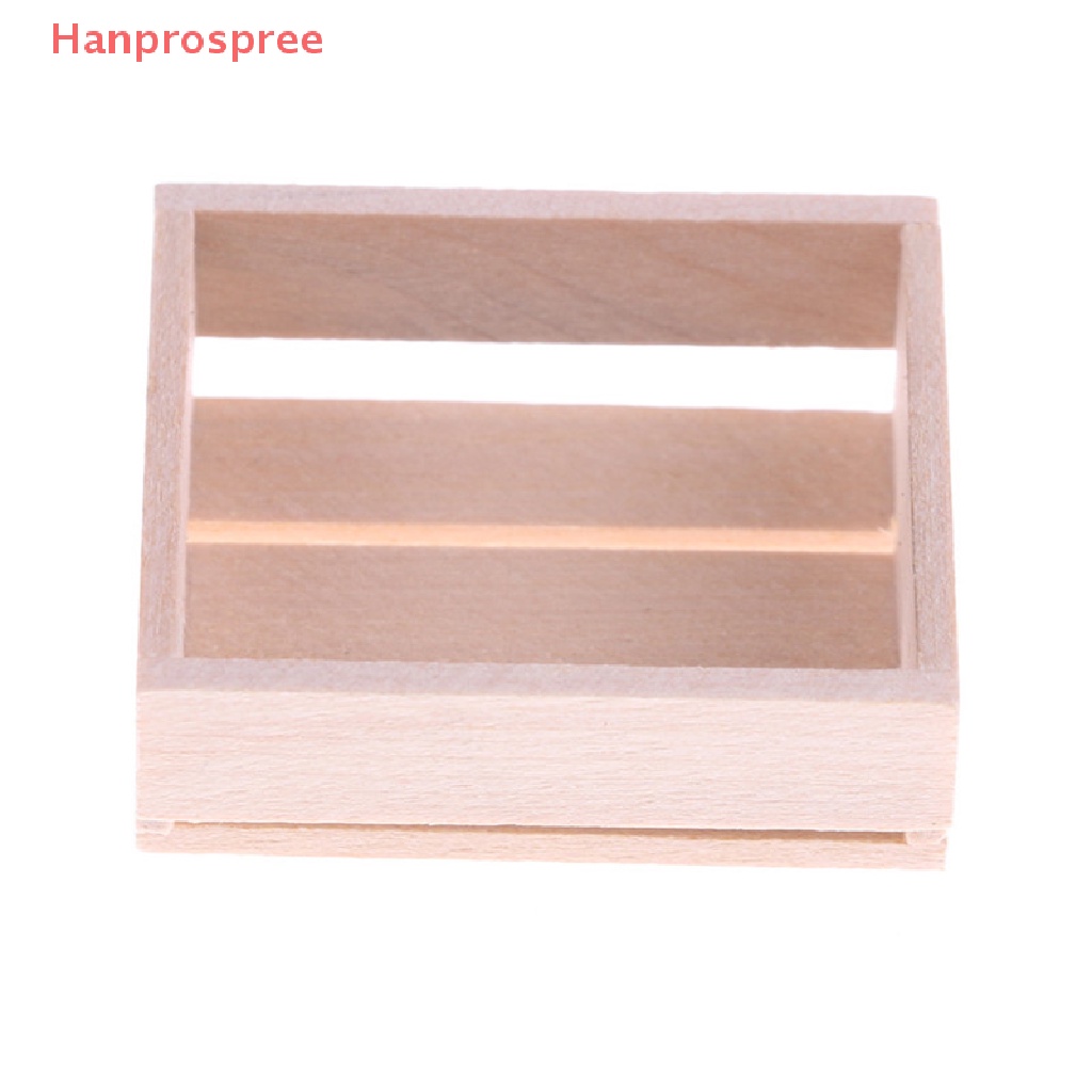 Mô Hình Hộp Bếp Bằng Gỗ Dùng Trang Trí Nhà Búp Bê Tỉ Lệ 1: 12