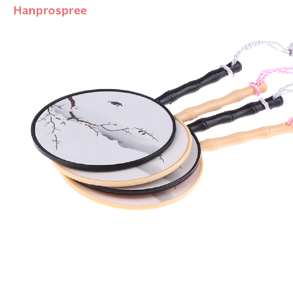 Bộ 2 Quạt Mini Hóa Trang Cho Nhà Búp Bê Tỉ Lệ 1: 6