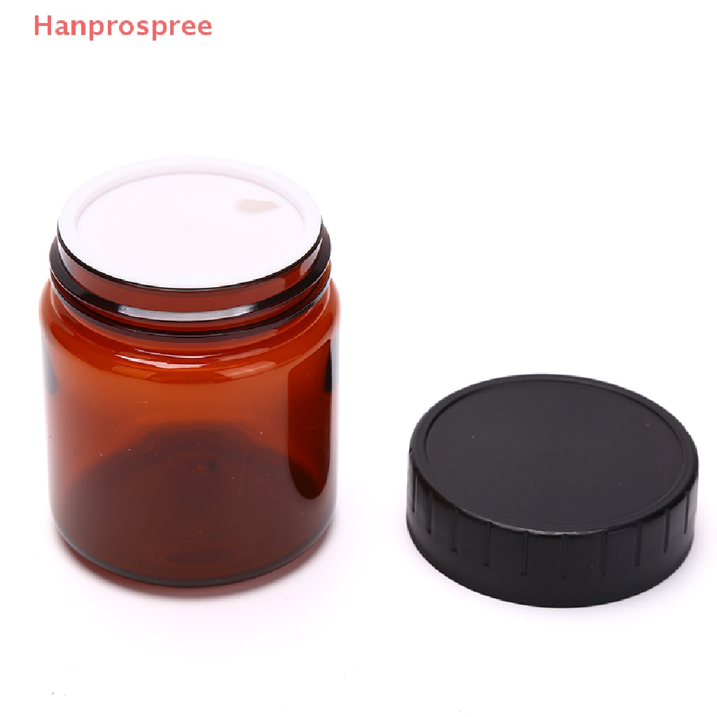 Hanprospree > Hộp Nhựa PP Màu Nâu Đựng Kem Trang Điểm Có Thể Nạp Lại