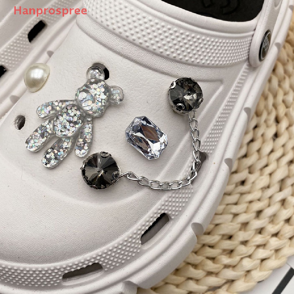 Hanprospree > Phụ Kiện Khóa Dây Giày Có Thể Tháo Rời Hình Gấu Thời Trang Phù Hợp Với Giày well