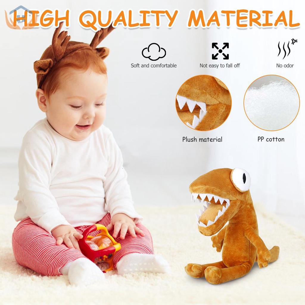 Thú Nhồi Bông Hình Quái Vật Hoạt Hình 30cm Tắc Kè Hoa Cầu Vồng Dễ Thương Cho Bé Tkc0606