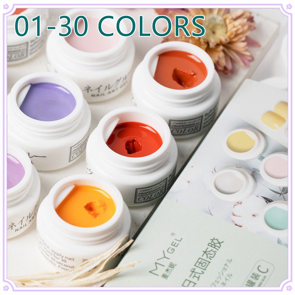Gel Sơn Móng Tay Chuyên Nghiệp 60 Màu Sắc Tùy Chọn Phong Cách Nhật Bản 01-30