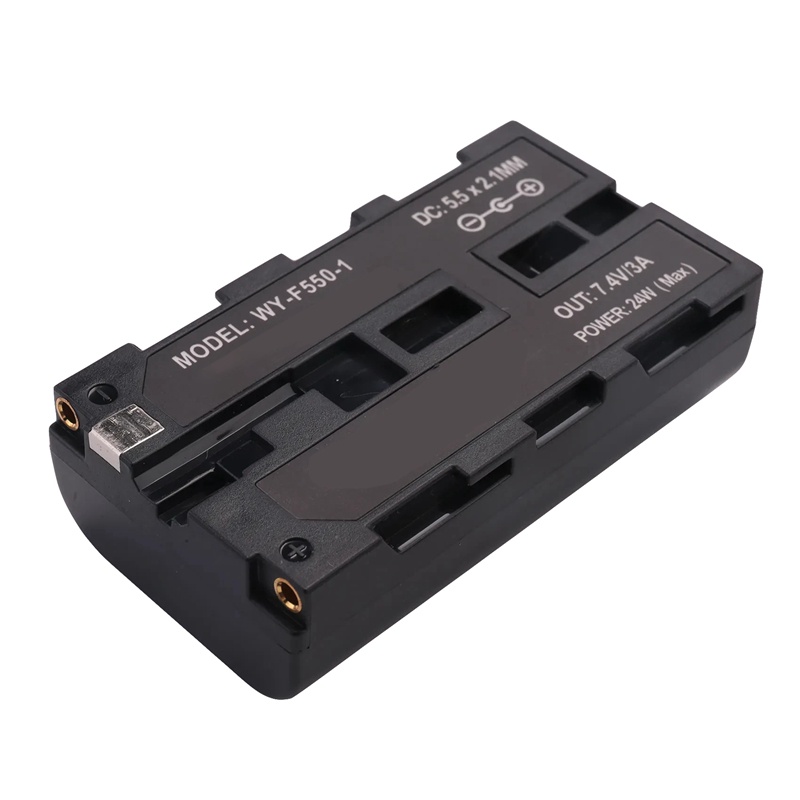 Bộ Pin Sạc DC + Dây Cáp USB 5V Cho Sony NP F550 F570 F770 F750 F970 F990
