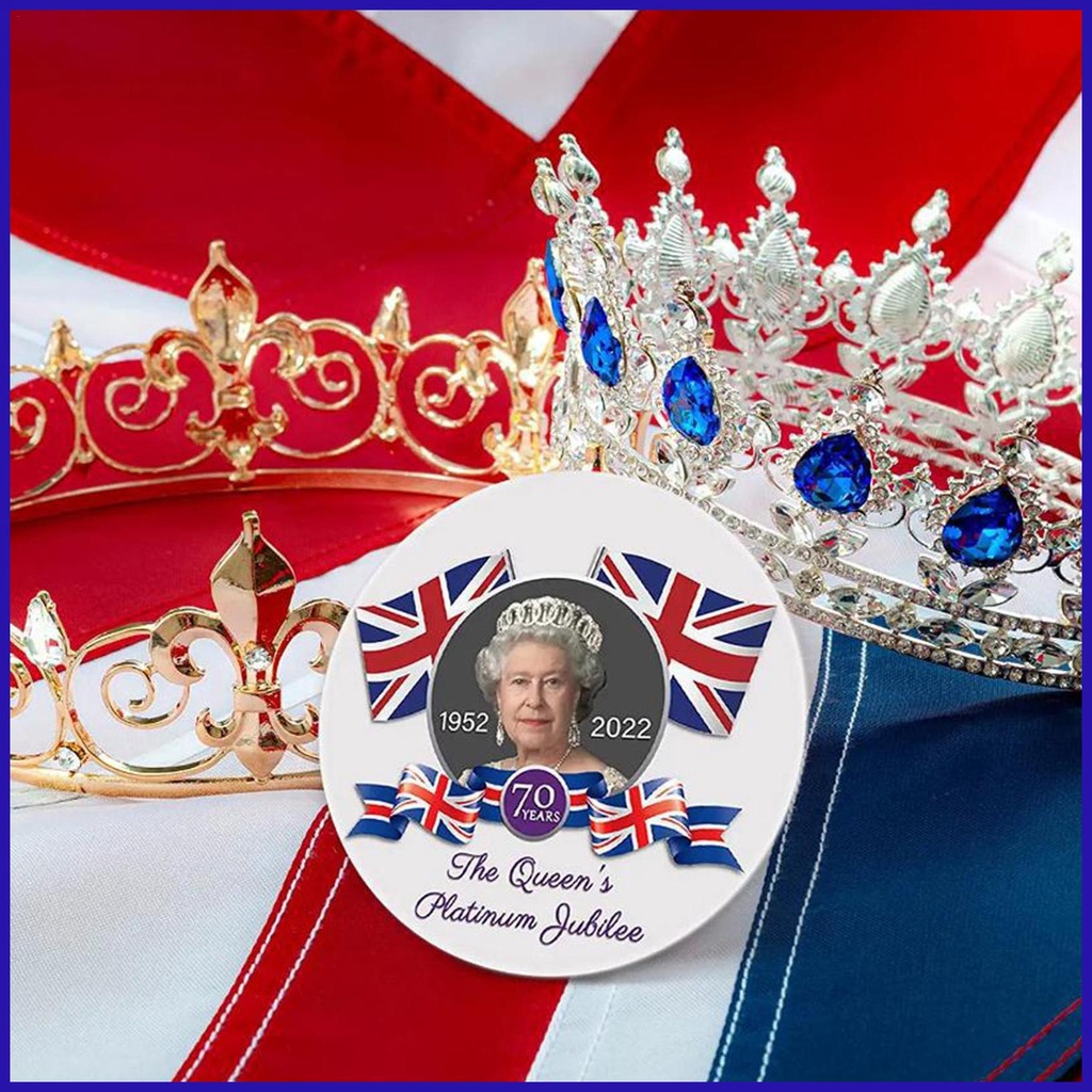 Miếng Dán Đề Can In Chữ Her Majesty Tự Dính Trang Trí Cửa Sổ Xe Hơi