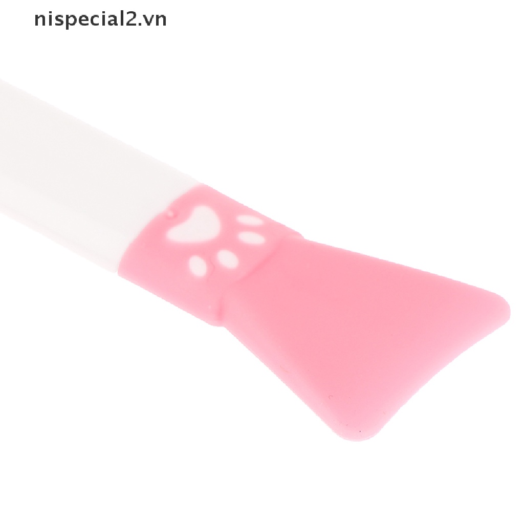1 Cọ Trang Điểm Hai Đầu Bằng Silicon Chuyên Nghiệp