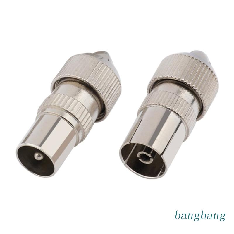 Đầu Nối Dây Cáp Ăng Ten Đồng Trục RF Chuyên Dụng Cho TV