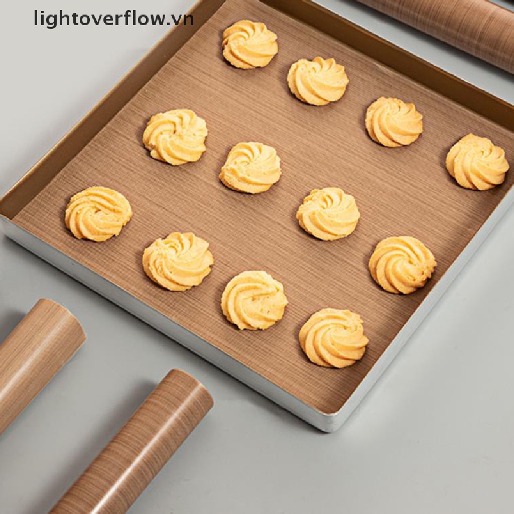 1 Tấm Lót Nướng Bánh Chịu Nhiệt Chống Dầu Tiện Dụng