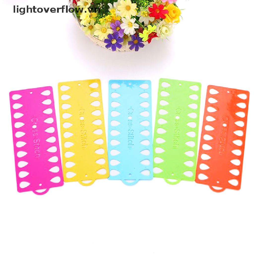 Bảng Giữ Cuộn Chỉ Thêu Chữ Thập Bằng Nhựa Tiện Dụng