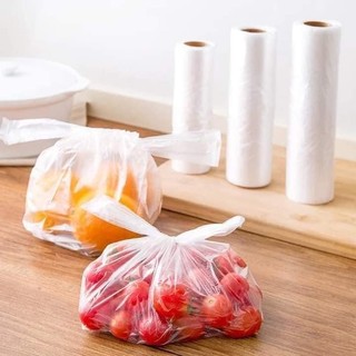 (Bán buôn- Sỉ) Cuộn 100 túi nilon có quai (cuộn)