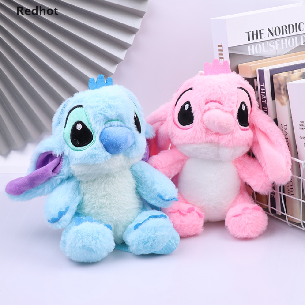 &lt; Redhot &gt; Ba Lô Nhồi Bông Hoạt Hình Disney Stitch Đáng Yêu Đồ Chơi Hàng Đang Giảm Giá