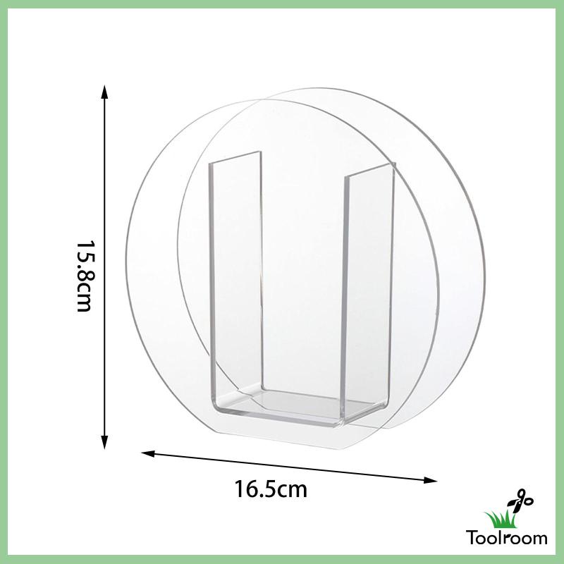 Chậu Hoa Bằng Acrylic Kiểu Hình Học Độc Đáo Trang Trí Nhà Hàng