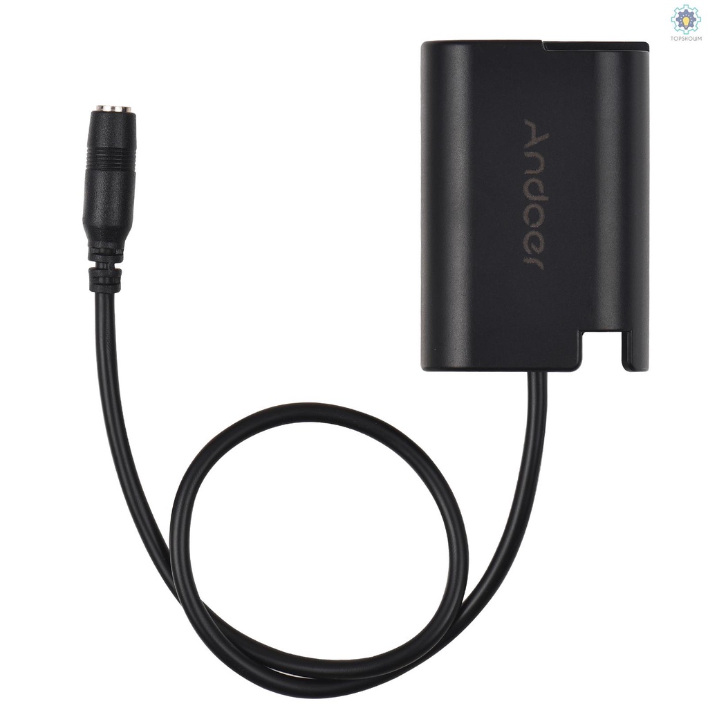 Pin Andoer DMW-DCC17 Với Đầu Nối DC Female Sang DMW-BLK22 Cho Pin Panasonic LUMIX S5 DC-S5 DC-S5K DC-S5GK