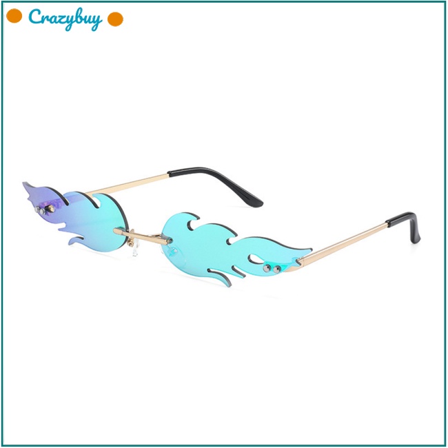 Cr Kính Mát Hình Ngọn Lửa Thời Trang Cho Nữ