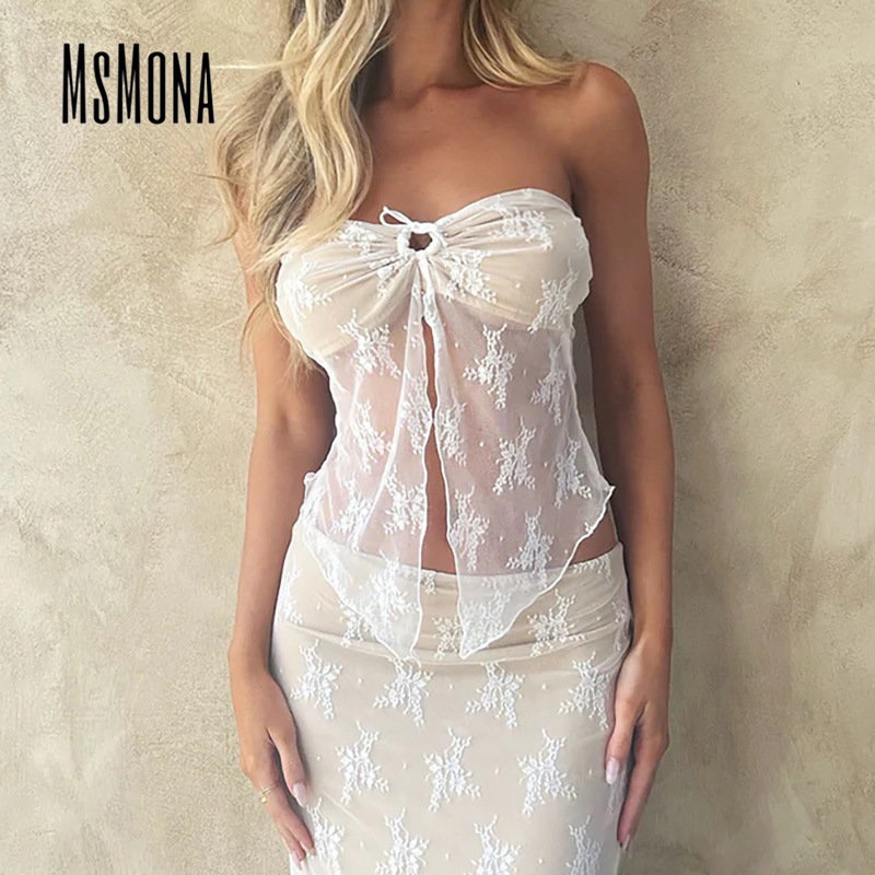 Áo Dệt Kim Sát Nách Màu Trơn Phối Ren Cổ Thấp Thời Trang 2023 Quyến Rũ Cho Nữ