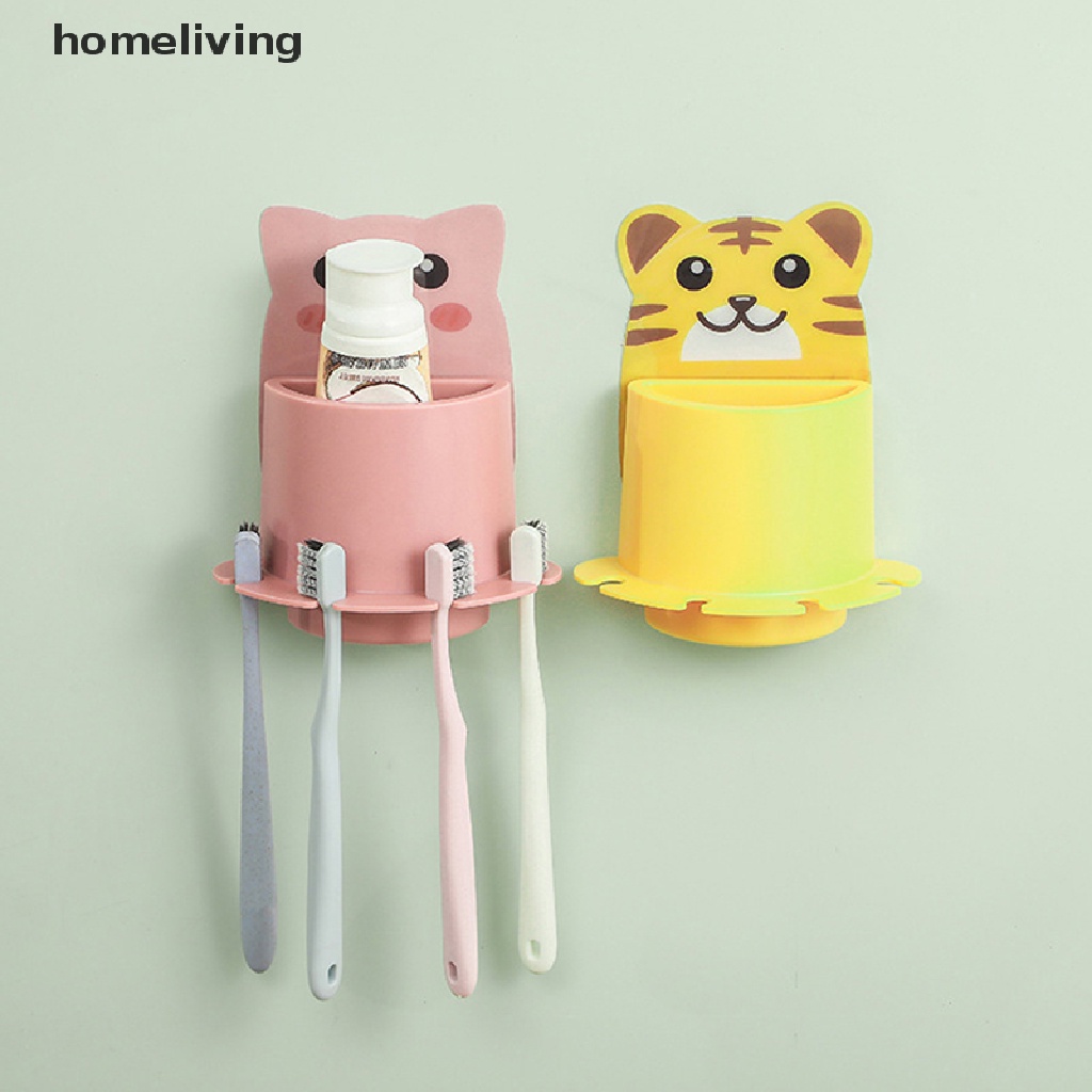 Giá Treo Bàn Chải Đánh Răng Gắn Tường Nhà Tắm Tiện Dụng