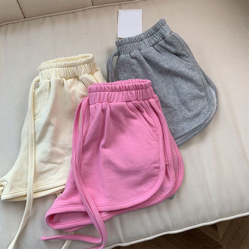 Jiashucheng Quần Short Thể Thao Dáng Rộng Thoải Mái Thời Trang Mùa Hè Cho Nữ