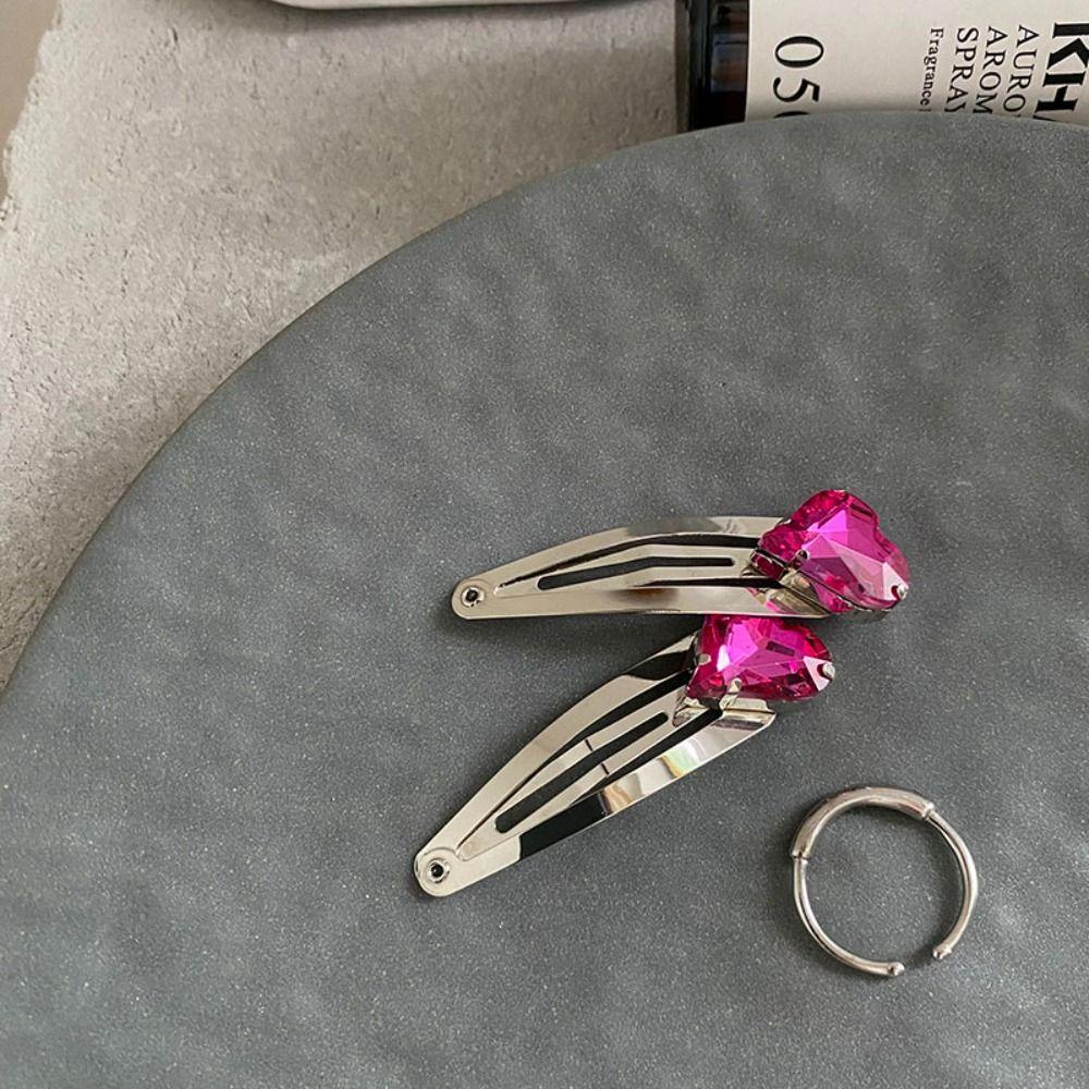 Kẹp Tóc WMES15H Bằng Hợp Kim Màu Sắc Ngọt Ngào Phong Cách Vintage Hàn Quốc|Kẹp Tóc Hình Vuông Kiểu Dáng Dễ Thương Xinh Xắn