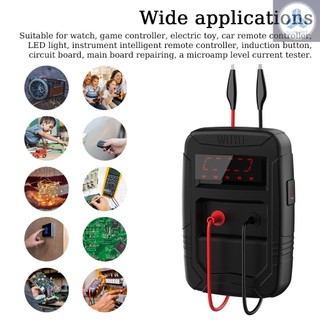 Leakage Current Tester Voltage Adjustable Remote Controlling Instrumentation Current Test Meter Induction Keys Circuit Board Repairing Device Microamp Current Tester