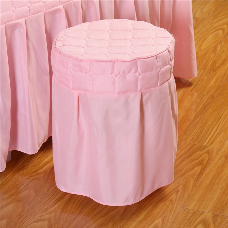 Vỏ Bọc Ghế Ngồi Hình Tròn 35 * 45cm 11 Màu Tùy Chọn Co Giãn Tiện Dụng Cho Salon Làm Đẹp