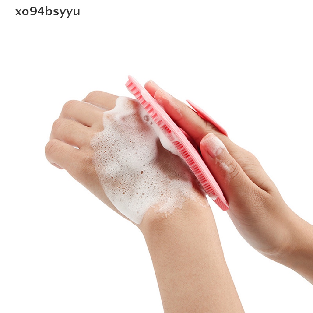 Bàn Chải Tắm Xo94Bsyu Bằng Silicon Tẩy Tế Bào Chết Mát Xa Làm Sạch Da