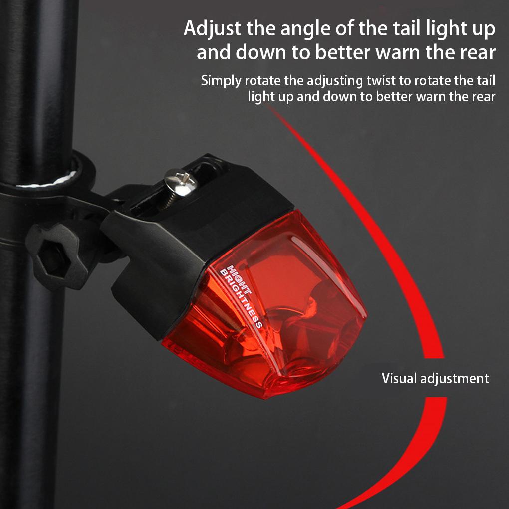 Đèn LED Cảnh Báo Từ Tính Thông Minh Chống Thấm Nước Thông Dụng Gắn Đuôi Xe Đạp