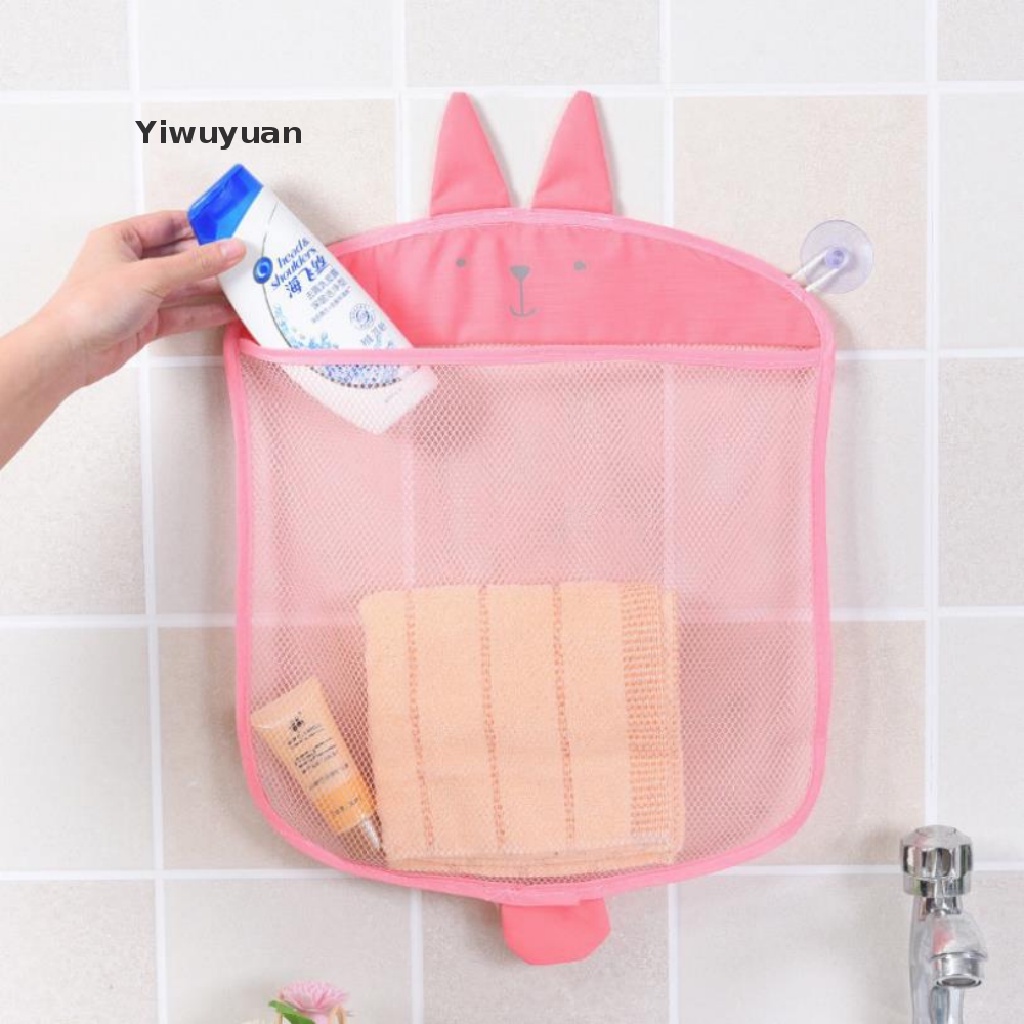 Túi Lưới Đựng Đồ Chơi Treo Phòng Tắm Hình Động Vật Hoạt Hình Cho Bé