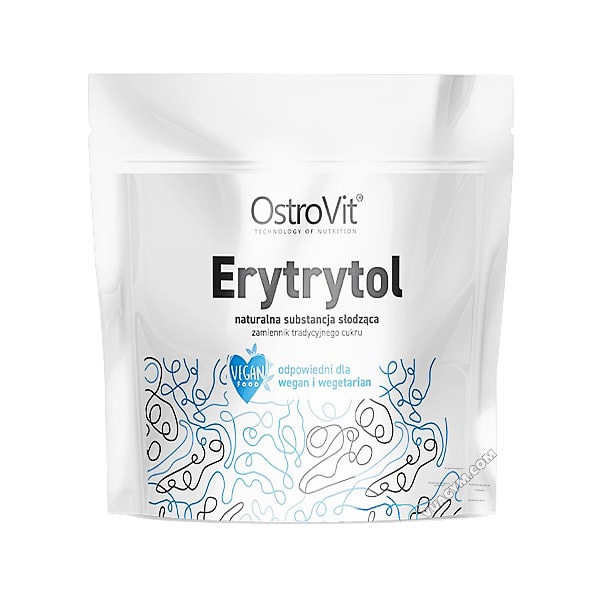 Bột OstroVit - Erytrytol Sugar (1KG) - Thay Thế Đường Tinh Chế, Giảm Calo, Hỗ Trợ Kiểm Soát Cân Nặng - Chính Hãng