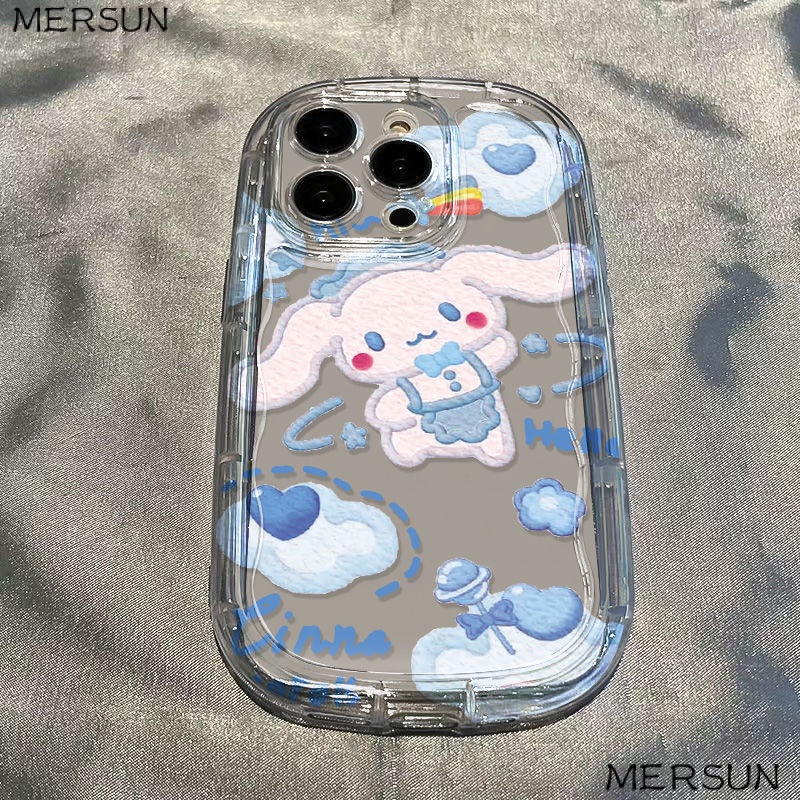 ✅Ốp Điện Thoại Mềm Trong Suốt Chống Sốc In Họa Tiết Hoạt Hình Cho Iphone 13 / 7 Xr Promax Xs 11 / / 12I 148P