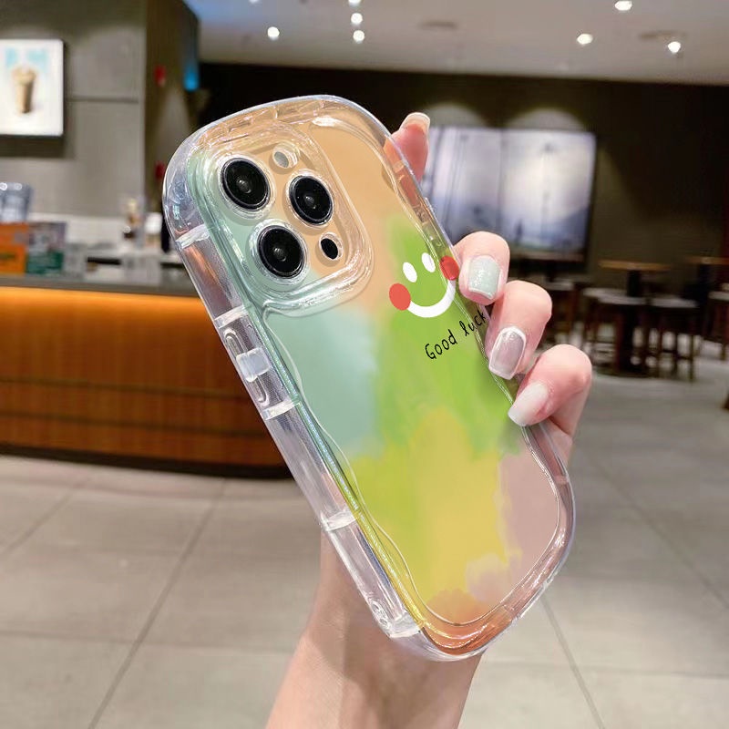 ✅Ốp Điện Thoại Mềm Trong Suốt Chống Sốc Hình Mặt Cười Cho Iphone 711iPhone1412Good / xs promax / 138pxr OT0Y