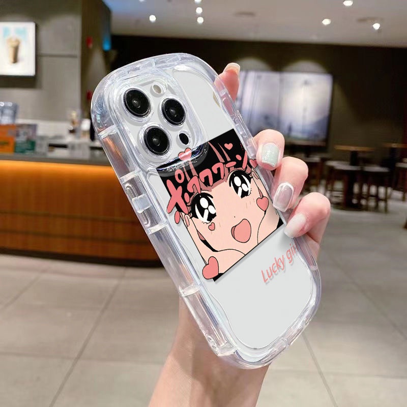 ✅Ốp Điện Thoại Mềm Trong Suốt Chống Sốc In Hình Anime Cho Iphone 11 8pxs13 12promax / xr7iPhone14 OP7H