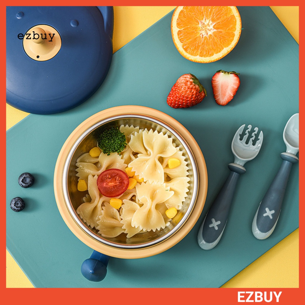 Bát Ăn 400ML Hình Hoạt Hình Thân Thiện Với Môi Trường Có Giác Hút Giúp Bé Phát Triển