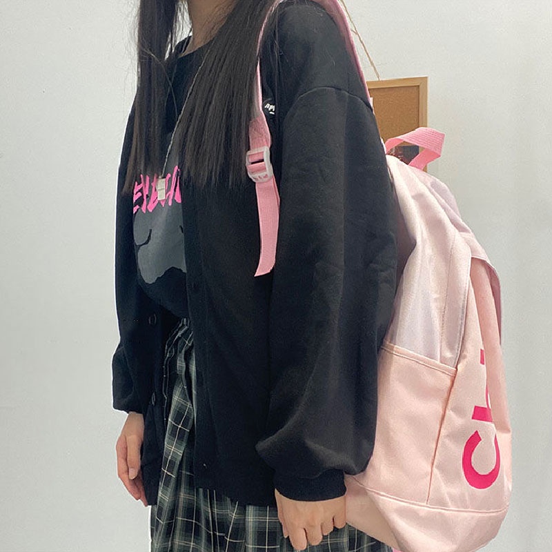 MISCHA Ba Lô nylon Siêu Nhẹ Sức Chứa Lớn Thời Trang Phong Cách Hàn Quốc Cho Nam Và Nữ