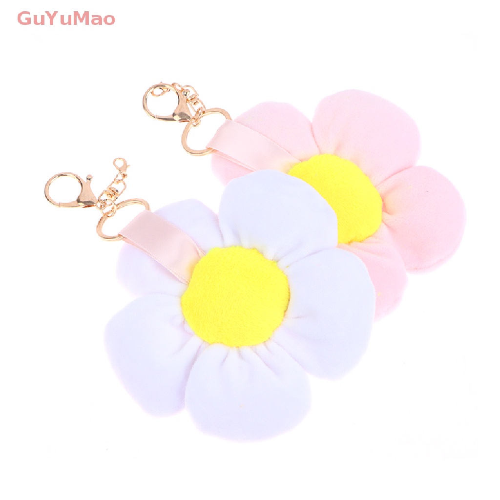 [cxGUYU] Móc Khóa Hình Hoa Hướng Dương Nhồi Bông Xinh Xắn Mới